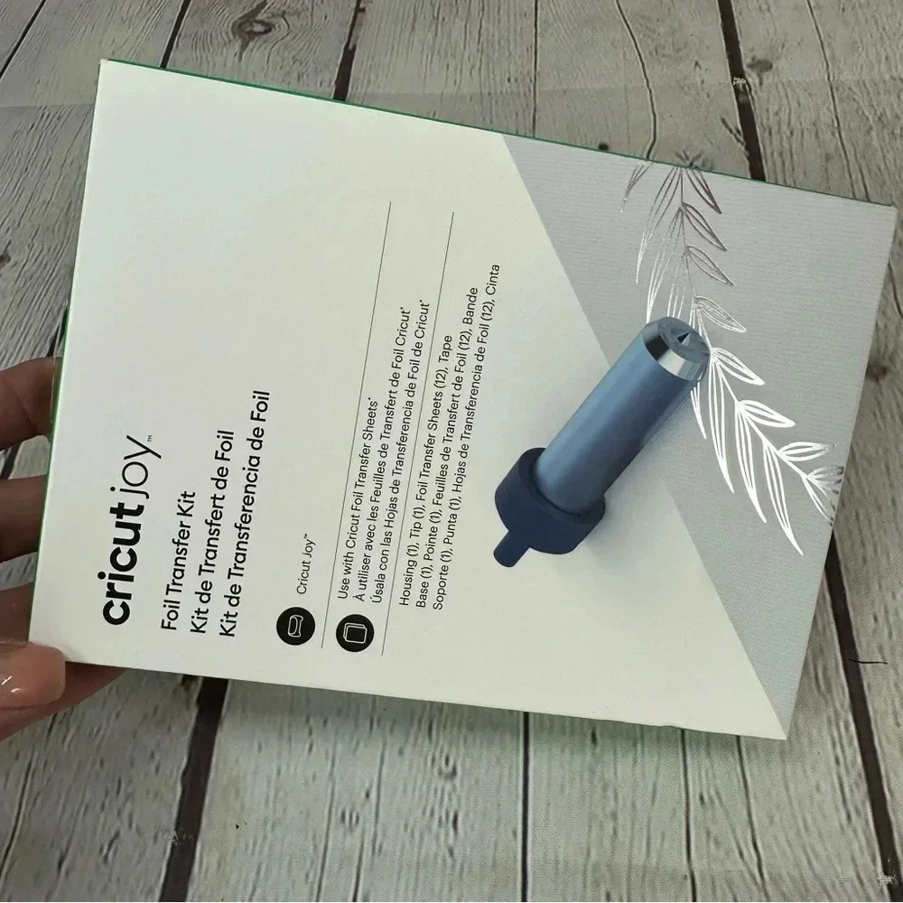 cricut joy foil transfer kit new in sealed box crafters home made do it yourself